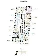 1 секция 23-24 этаж