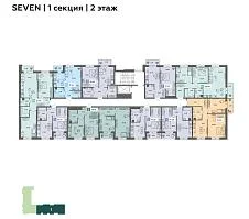 1 секция 2 этаж