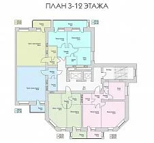 3-12 этажи