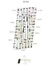 1 секция 26 этаж