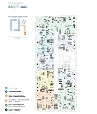 12 секция, 4,6,8,10 этаж